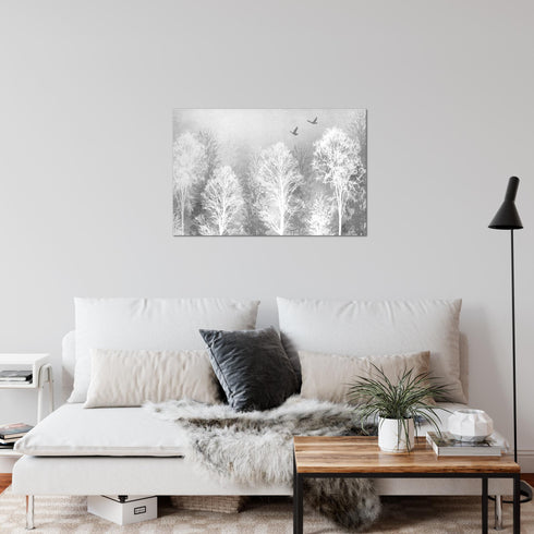 Wandbilder Wohnzimmer XXL Wald Moderne Bilder Abstrakt